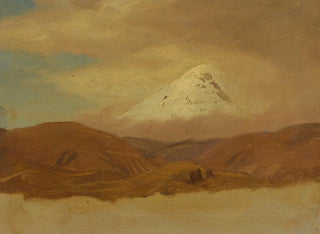 Mont Chimborazo, Ecuador - Frederic Edwin Church — artwork view