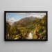 Heart of the Andes - Frederic Edwin Church — framed artwork on a wall