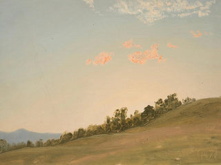 Hill in Hudson, New York - Frederic Edwin Church — artwork view