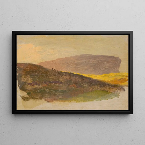 Coast - Frederic Edwin Church — framed artwork on a wall