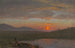 Valley of the Hudson, New York, at sunset - Frederic Edwin Church — artwork view