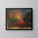 Iceberg Fantasy - Frederic Edwin Church — framed artwork on a wall