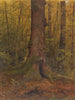 in the woods, probably in Maine - Frederic Edwin Church — artwork view