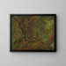 Dans les bois en Jamaïque - Frederic Edwin Church — framed artwork on a wall