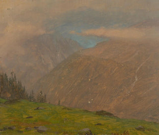 Alpine Italian Mountains - Frederic Edwin Church — artwork view