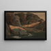 Labrador Big Island Battle Harbor - Frederic Edwin Church — framed artwork on a wall
