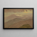Landscape Painting III - Frederic Edwin Church — framed artwork on a wall