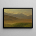 Landscape VII - Frederic Edwin Church — framed artwork on a wall