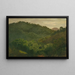 Jamaican Landscape Painting, Caribbean - Frederic Edwin Church — framed artwork on a wall
