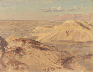 Landscape near Petra - Frederic Edwin Church — artwork view