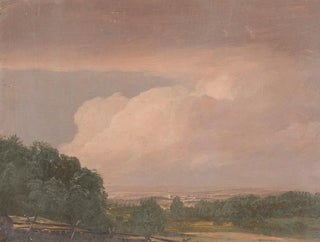 Landscape Painting probably of the Hudson Valley - Frederic Edwin Church — artwork view