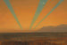 Landscape painting with sunset - Frederic Edwin Church — artwork view