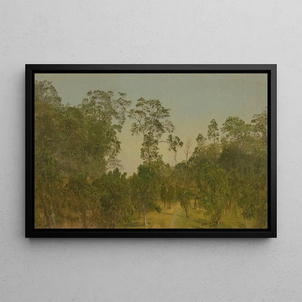 Landscapes - Frederic Edwin Church — framed artwork on a wall