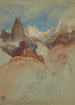 View towards the Bright Angel Trail, Grand Canyon, Arizona - Frederic Edwin Church — artwork view