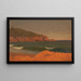 Côte du Maine - Frederic Edwin Church — framed artwork on a wall