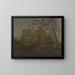 Bois du Maine - Frederic Edwin Church — framed artwork on a wall