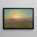 Morning Landscape Painting - Frederic Edwin Church — framed artwork on a wall