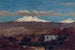 Mont Chimborazo seen from Riobamba, Ecuador - Frederic Edwin Church — artwork view