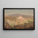 Mont Pentélique Painting - Frederic Edwin Church — framed artwork on a wall
