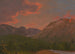 Mountain Landscape Painting at Sunset - Frederic Edwin Church — artwork view