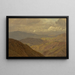 Mountain Landscape Painting II - Frederic Edwin Church — framed artwork on a wall