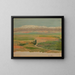 Mountains near Baalbek - Frederic Edwin Church — framed artwork on a wall