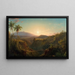 Pichincha - Frederic Edwin Church — framed artwork on a wall
