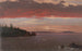 Peninsule de Schoodic depuis Mount Desert au lever du soleil - Frederic Edwin Church — artwork view
