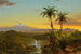 Landscape painting of South America - Frederic Edwin Church — artwork view
