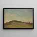 Summer Landscape Painting - Frederic Edwin Church — framed artwork on a wall