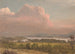 Sunset over the Hudson Valley - Frederic Edwin Church — artwork view