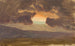 Sunset over Bare Hills - Frederic Edwin Church — artwork view