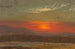 Sunset over the Catskills - Frederic Edwin Church — artwork view