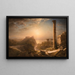 La Syrie par la mer - Frederic Edwin Church — framed artwork on a wall