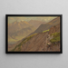 Le Goell et le Watzmann près de Berchtesgaden - Frederic Edwin Church — framed artwork on a wall