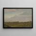 Storm Clouds over Jamaica - Frederic Edwin Church — framed artwork on a wall
