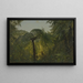 Tropical Landscape Painting - Frederic Edwin Church — framed artwork on a wall