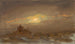 Winter Landscape under Moonlight - Frederic Edwin Church — artwork view