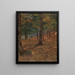 Forest Scene - Frederic Edwin Church — framed artwork on a wall