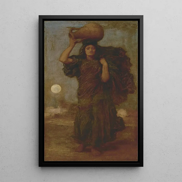 A Woman of the Nile - Frederic Leighton — framed artwork on a wall