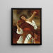 Bacchante - Frederic Leighton — framed artwork on a wall