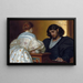 Golden Hours - Frederic Leighton — framed artwork on a wall