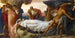 Hercules struggling with Death for Alceste's body - Frederic Leighton — artwork view