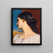 La Nanna - Frederic Leighton — framed artwork on a wall