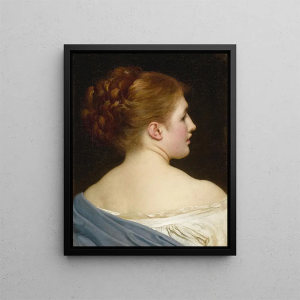 Lis - Frederic Leighton — framed artwork on a wall