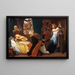 La fausse mort de Juliette - Frederic Leighton — framed artwork on a wall