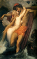 The Fisherman and the Mermaid - Frederic Leighton — artwork view
