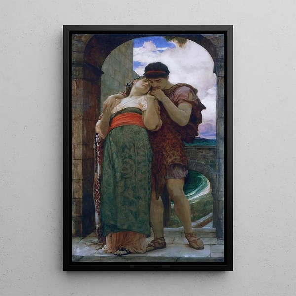 Mariés - Frederic Leighton — framed artwork on a wall