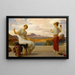 Enrouler l'écheveau - Frederic Leighton — framed artwork on a wall