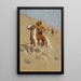 L'éclaireur - Frederic Remington — framed artwork on a wall